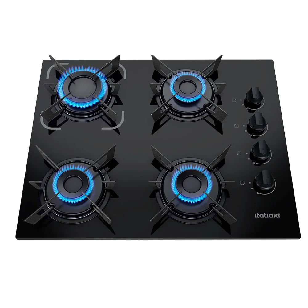 Imagem Cooktop Electra Plus 4 Bocas Preto – Bivolt 127V/220V