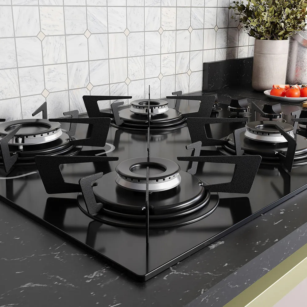 Cooktop Electra Plus 4 Bocas Preto – Bivolt 127V/220V · foto 2