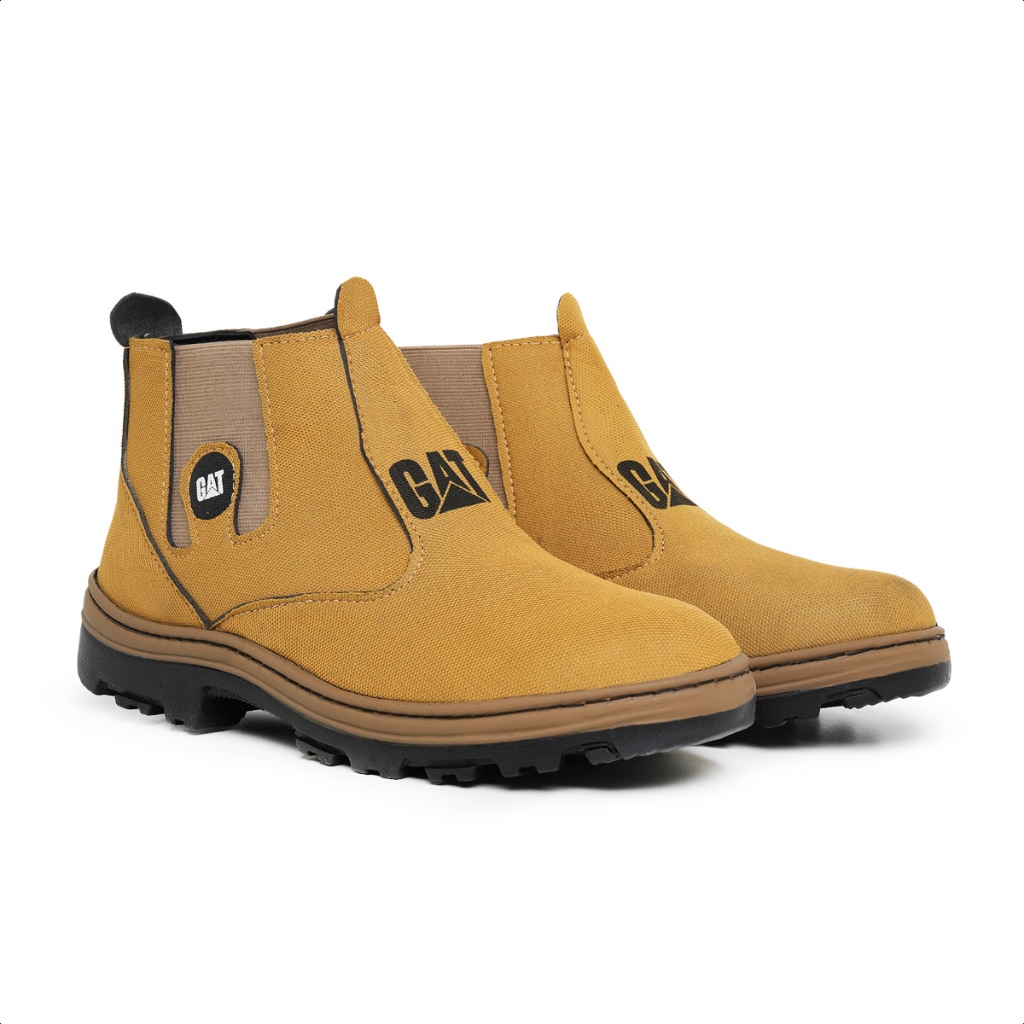 Bota Botina Masculina Cano Curto Dia a Dia E Trabalho Kit Únitário Opcional em Oferta na Shopee