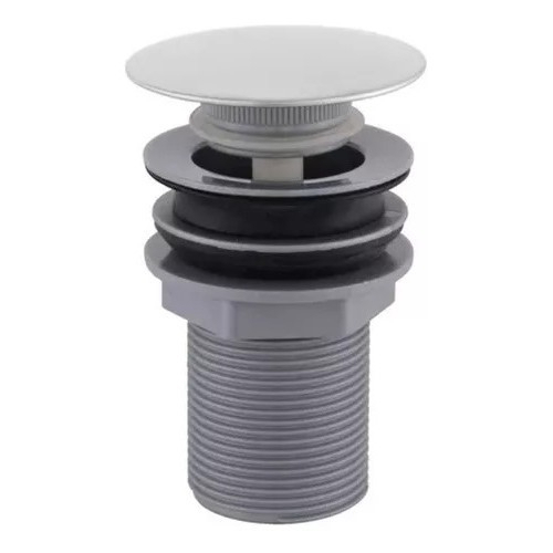 Valvula Ralo Click Pia Lavatório Cuba Abs 7/8 Cromada