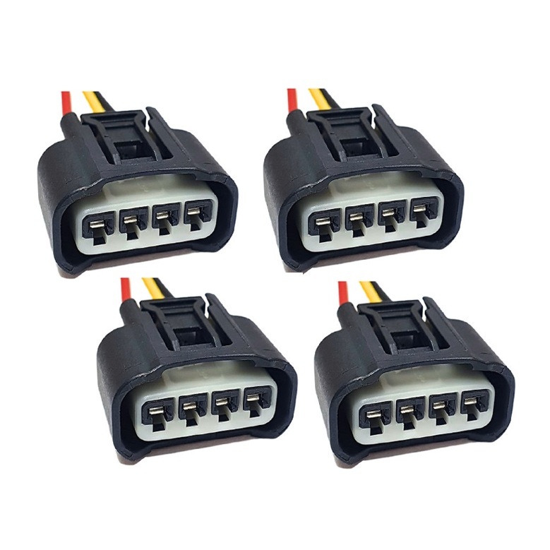 Chicote Plug Tomada Conector da Bobina Ignicao Toyota Corolla 4PÇ