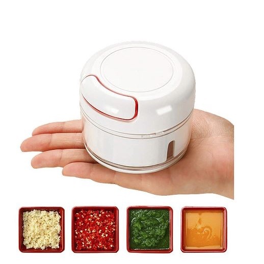 Mini Processador De Alimento Triturador Manual De Alho