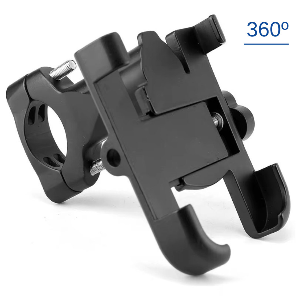 Suporte Celular Para Bicicleta Moto GPS Ajustavél 360º Liga de Alumínio