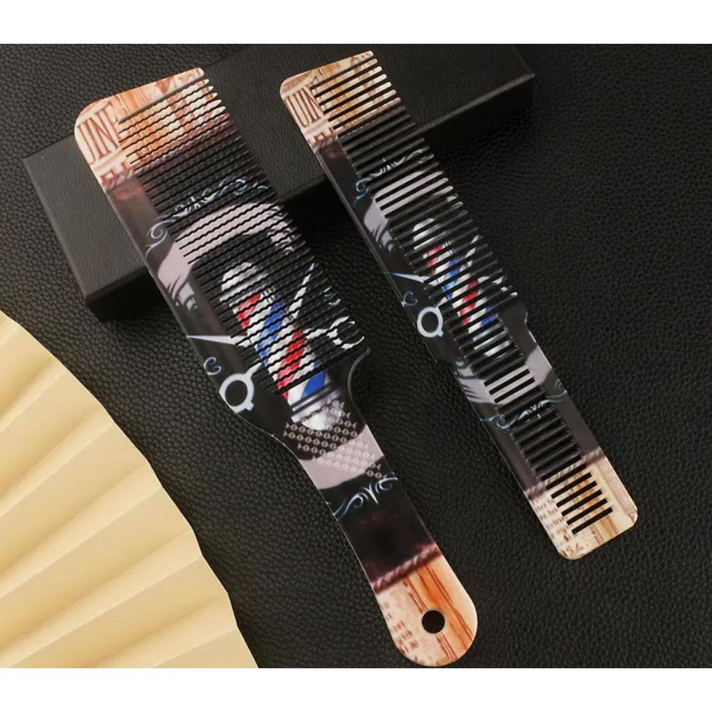 Kit Pente de Corte Corte Flat Top Combs Barbearia Cabeleireiro Barbeiro Acessórios em Oferta na Shopee