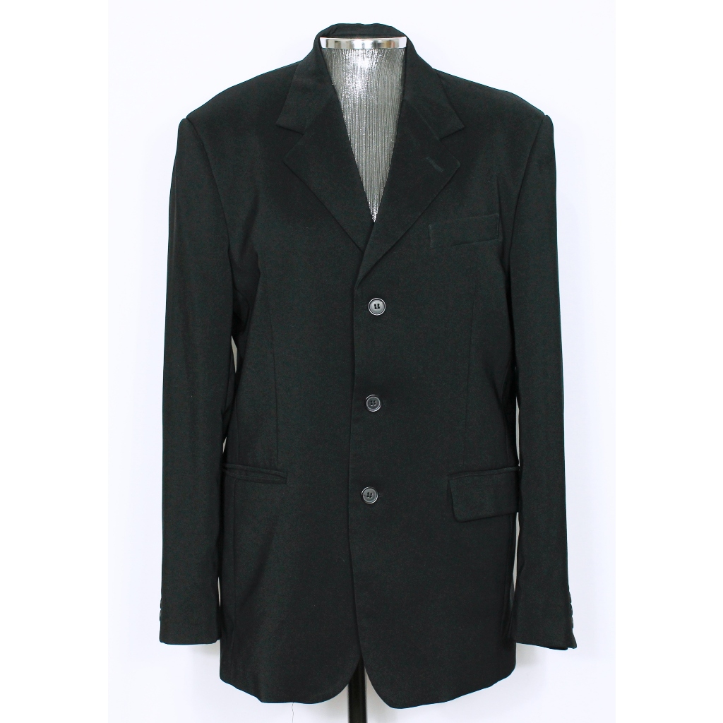 Conjunto terno masculino social alfaiataria preto - Veste 42 - Ref. 3896 (brechó)