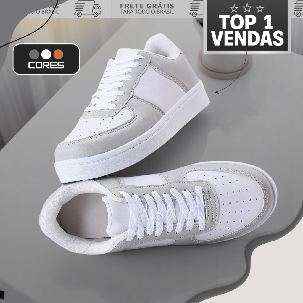 Tênis Feminino Masculino - Design Confortável - Numeração 33 a 43 - Super Oferta Limitada em Oferta na Shopee