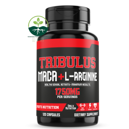 Maca Peruana + l-Arginina + T 1750mg 120 Cápsulas | Nutrição Esportiva