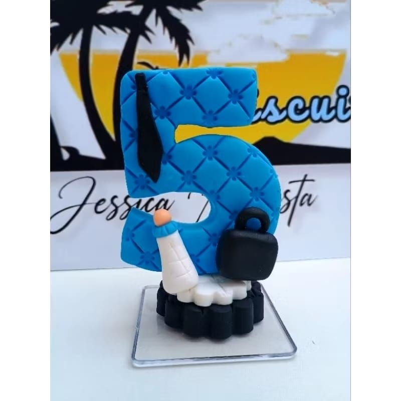 vela personalizada poderoso chefinho / topo de bolo / aniversário/ festa /enfeite