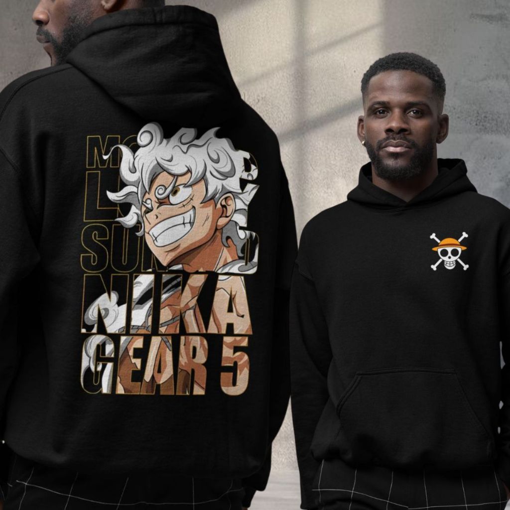 Moletom One Piece Anime Gear 5 Arco EggHead Animação Hiatus Live-Action Filme Chapéu De Palha Luffy em Oferta na Shopee