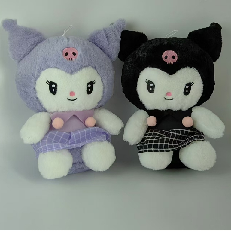 Brinquedo Pelúcia 25cm Kuromi Com Música, Fanwix