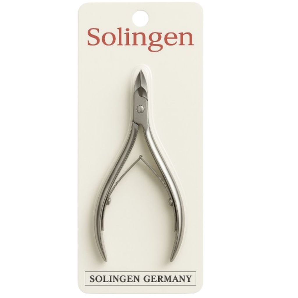 Alicate Profissional de Unha Cutícula Inox Solingen Germany | Corte Preciso e Durável
