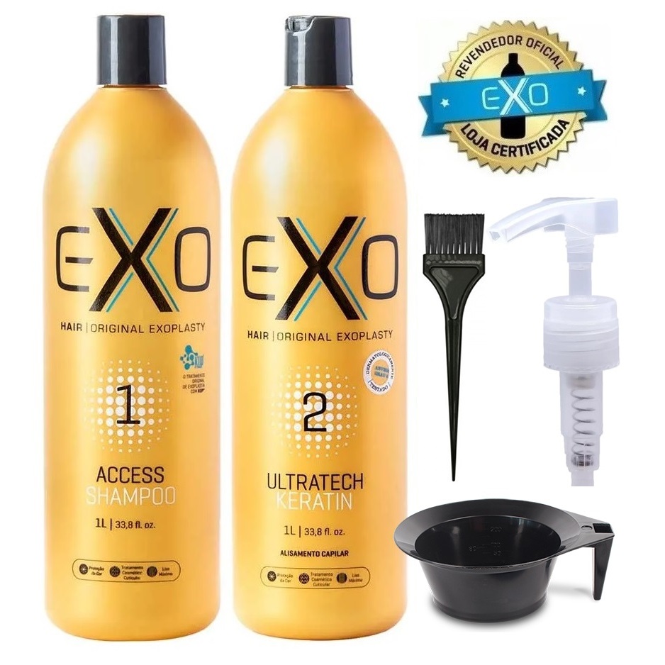 Progressiva Exoplastia Capilar Exo Hair 2 X 1000ml