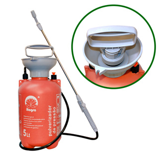 Pulverizador Borrifador 5 Litros Com Compressão Prévia Jato Regulável Manual Jardim em Oferta na Shopee