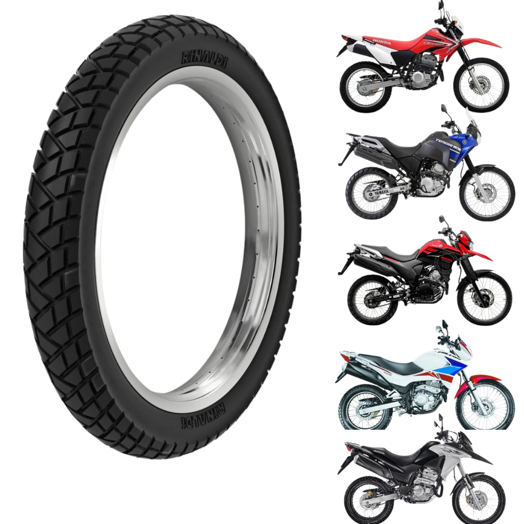 Pneu Dianteiro Tornado Lander Tenere Xre 300 Sahara Xlx 350 90.90.21