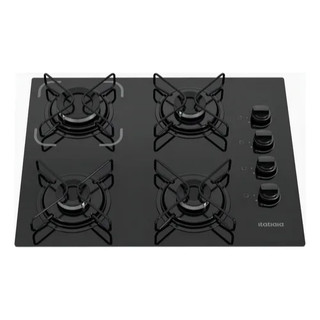 Cooktop Itatiaia Essencial 4 Bocas Preto – Bivolt 127V/220V com Acendimento Automático