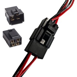 Chicote Conector 2 e 4 Vias Cabo 1mm Alto Falante Farol Milha caixas acusticas iluminacao em Oferta na Shopee