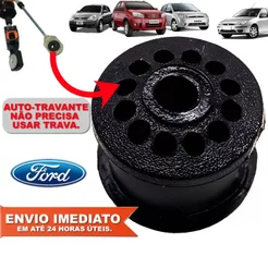 Bucha Do Cabo Trambulador Da Alavanca Câmbio Marcha Fiesta Ecosport Ka Focus Auto Travante c/ NFe