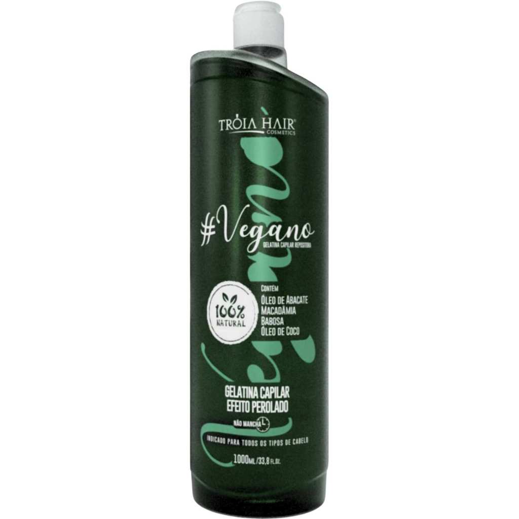 Ativo Progressiva Semi Definitiva Vegano Organica 1L - Tróia Hair