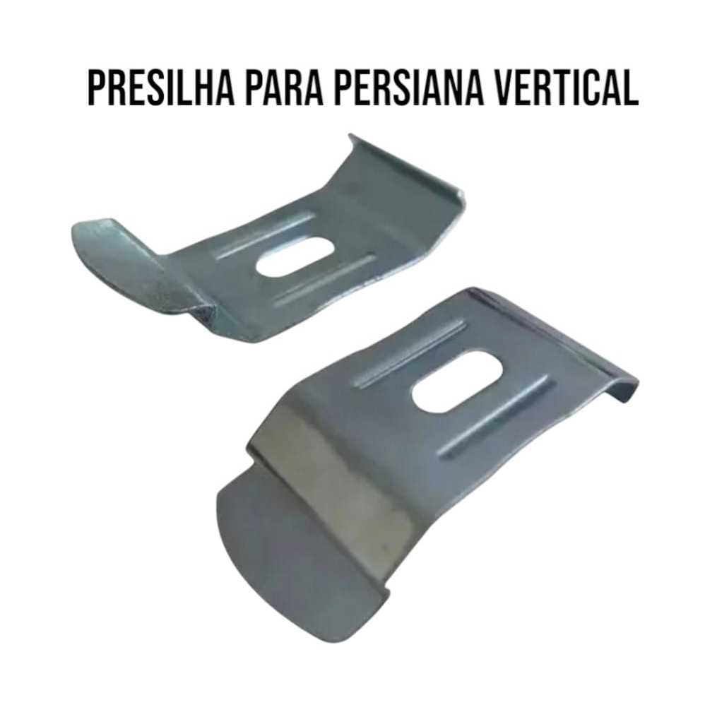 Kit 2/4/6 Presilhas para Trilho de Persiana Vertical - SOMENTE PRESILHA em Oferta na Shopee