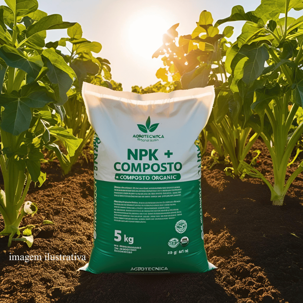 Adubo Composto Orgânico  NPK com 2 e 5kg |  para Plantas, Flores, Horta e Frutíferas em Oferta na Shopee