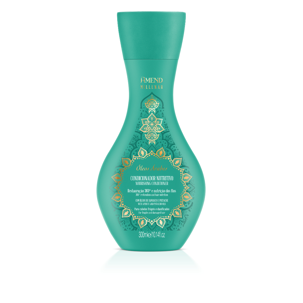 Amend Millenar Óleos Árabes Condicionador de 300ml em Oferta na Shopee