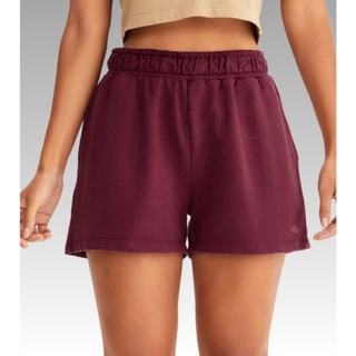 Bermuda de moletom de Algodão Feminina Trendy Lumi