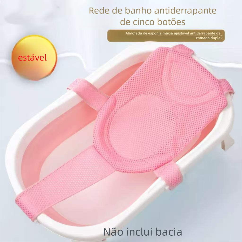 Rede De Proteção Para Banheira Bebê Redutora Suporte para Banho--3807/3808 em Oferta na Shopee