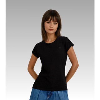 Camiseta Baby Look de Algodão Feminina Trendy Lumi