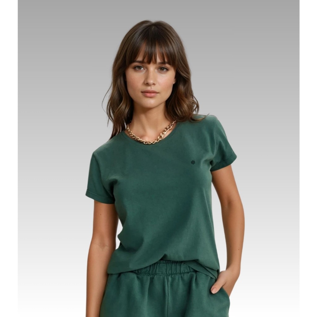 Camiseta Baby Look Feminina Trendy Lumi