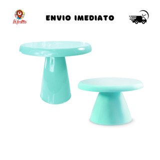 Kit Festa 1 Boleira Cake Slim Cogumelo 22x20cm + 1 Boleira Cogumelo Slim 17x11cm