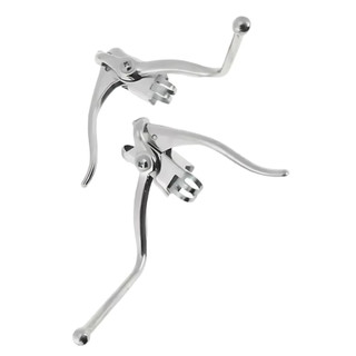 Manete Par Maçaneta Alumínio Freio Monark Caloi C10 Speed Road Dupla para Bikes