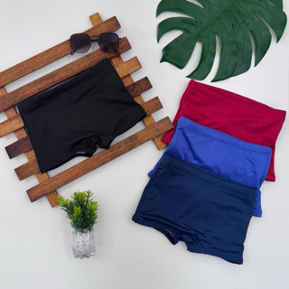 Sunga Boxer Infantil kids criança lisa forrada praia piscina em Oferta na Shopee