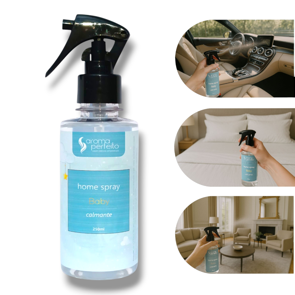 Home Spray de Mamãe e Bebê 250ml