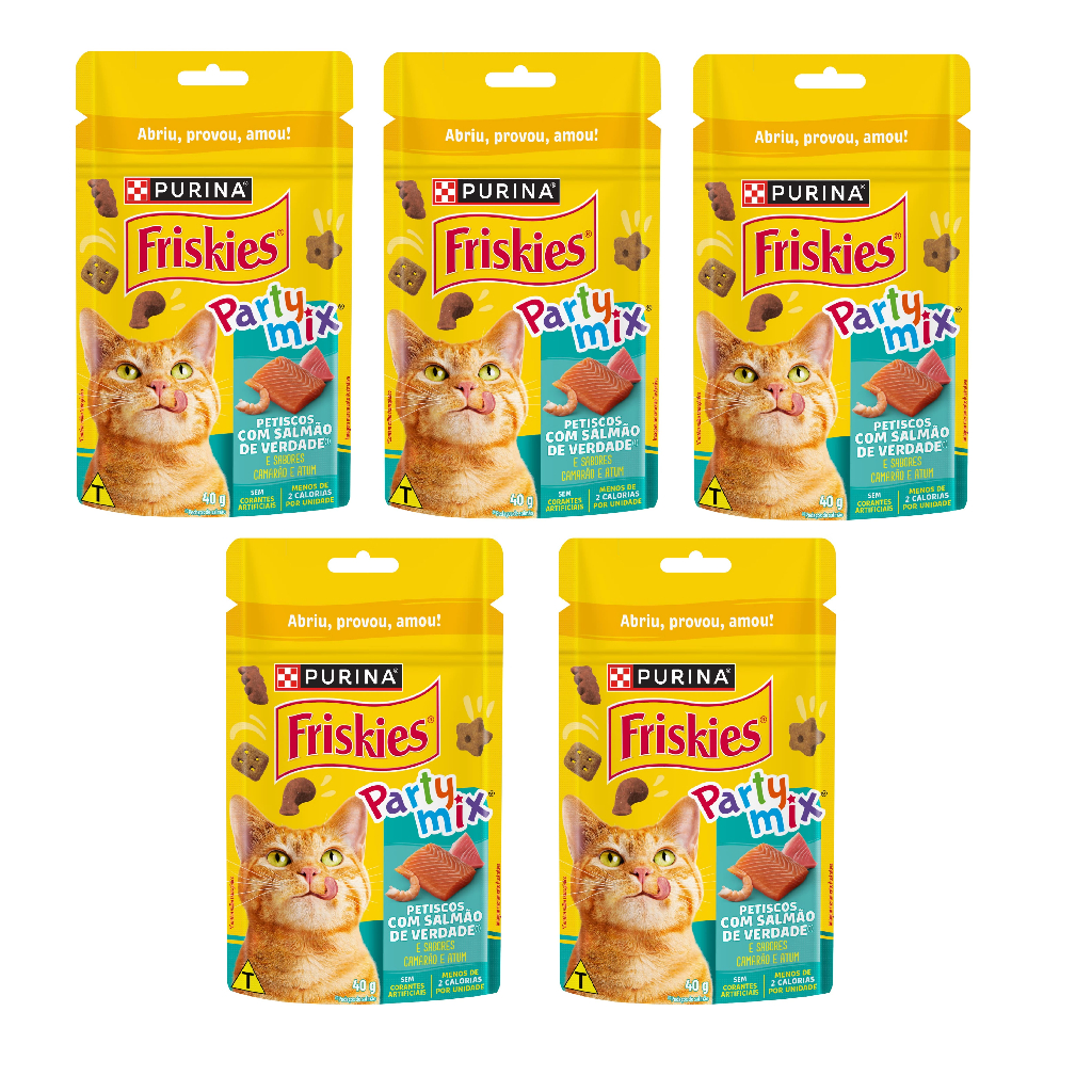 Friskies Party Mix Petisco para Gatos 40g