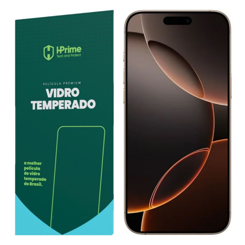 Pelicula Hprime Vidro Temperado Para iPhone 16 16 Plus 16 Pro 16 Pro Max em Oferta na Shopee