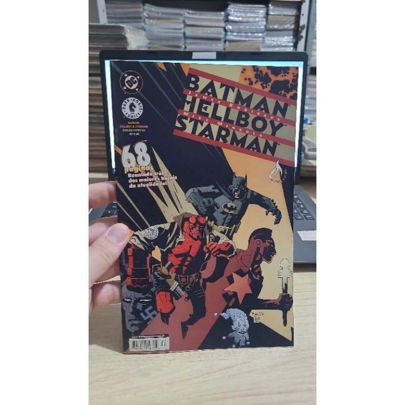 Batman/Hellboy/Starman - Gibi Especial - Crossover Dark Horse e DC