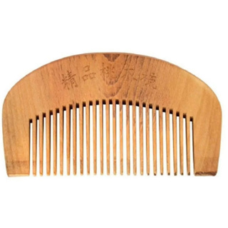 Pente de Madeira Antiestático Ideal para Cabelos e Barba Antii Frizz em Oferta na Shopee