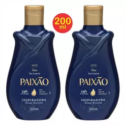 2X Óleo Corporal de Amêndoas Paixão Inspiradora 200ml