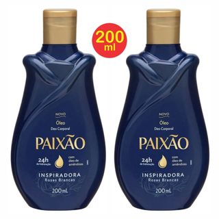 2X Óleo Corporal de Amêndoas Paixão Inspiradora 200ml