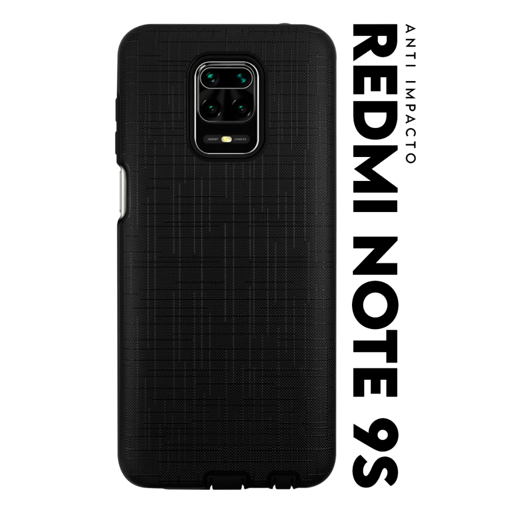 Capa Capinha Case Armadura Militar Xiaomi Redmi Note 9s Pro Max Premium Protetora Resistente Anti-Impacto Anti-Shock em Oferta na Shopee