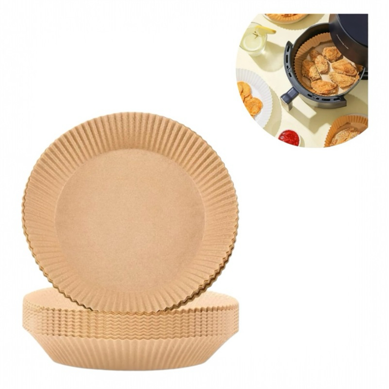 Forma Redonda Descartável para Air Fryer