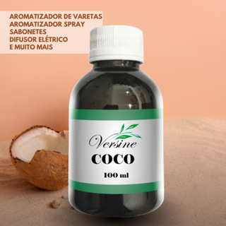 Essência Coconut Aromatizador Difusor 100 ml Versine em Oferta na Shopee