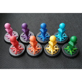 Pinos Marcadores para Board Games - Peão - Pawn - Esculturas 3D em Oferta na Shopee