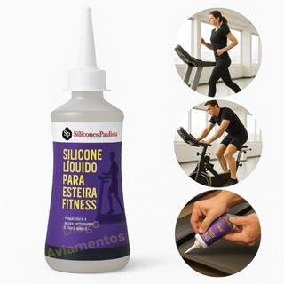 Silicone Lubrificante Líquido Para Esteira ergométrica profissional e doméstica300ml em Oferta na Shopee
