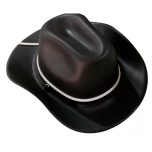 1 CHAPÉU DE COWBOY EM EVA PRETO RODEIO ANA CASTELA