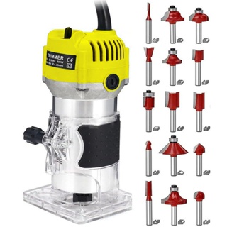 Tupia Laminadora 800W e Jogo de Fresas 15 Peças Acabamento Profissional em Oferta na Shopee