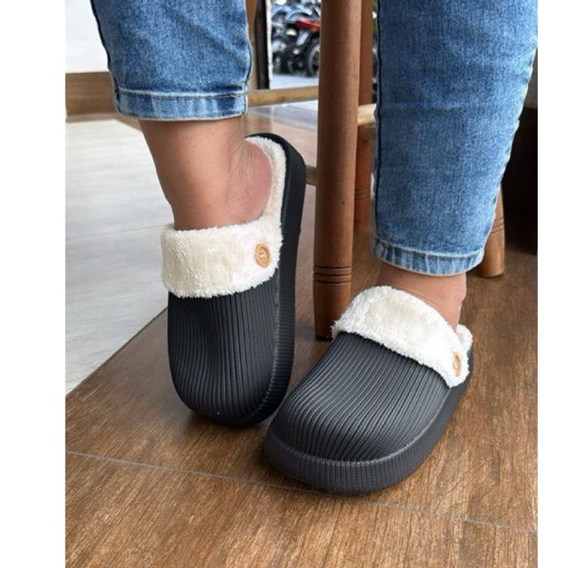 Chinelo Pantufa confortável inverno frio