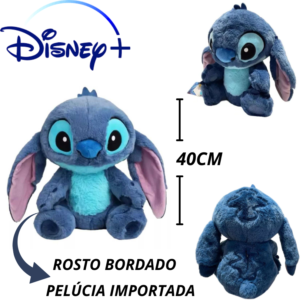 Pelúcia Lilo E Stitch Felpudo 55 Cm Disney  - Pronta Entrega - Super Promoção em Oferta na Shopee