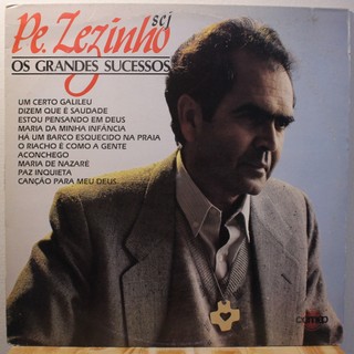Pe. Zezinho, Scj - Os Grandes Sucessos (1992) - LP GOSPEL - DISCO DE VINIL