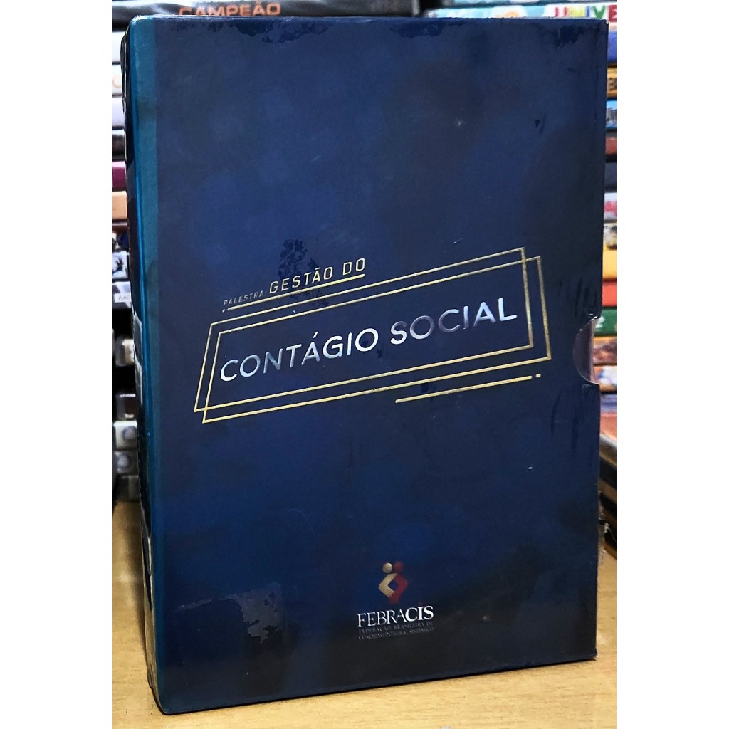 Box DVD + CD Paulo Vieira - Gestão Do Contato Social (Original Lacrado)